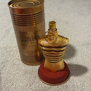 Jean Paul Gaultier Le Male Elixir in Gold and Red